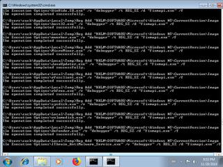 Screenshot from the sandbox