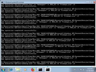 Screenshot from the sandbox