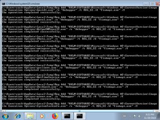 Screenshot from the sandbox