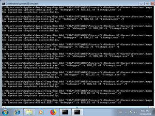 Screenshot from the sandbox