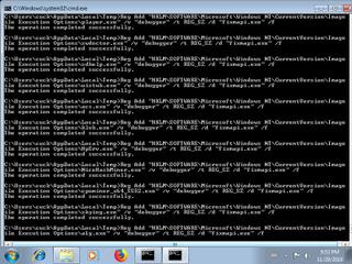 Screenshot from the sandbox