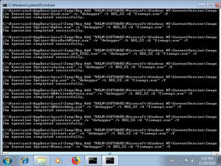 Screenshot from the sandbox