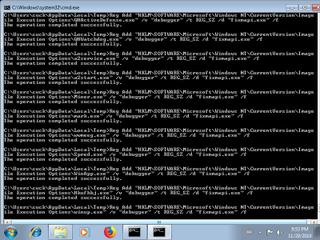 Screenshot from the sandbox