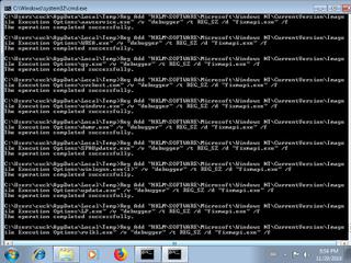 Screenshot from the sandbox