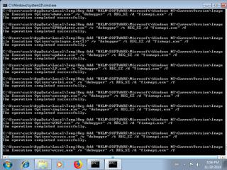 Screenshot from the sandbox
