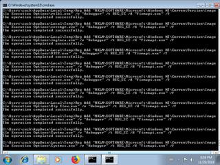 Screenshot from the sandbox