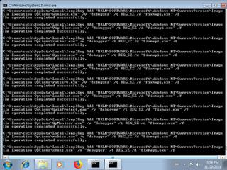 Screenshot from the sandbox