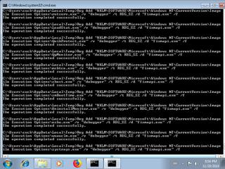Screenshot from the sandbox