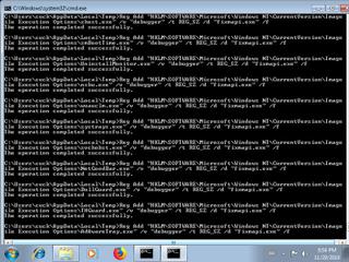 Screenshot from the sandbox