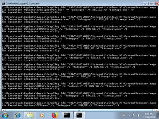 Screenshot from the sandbox