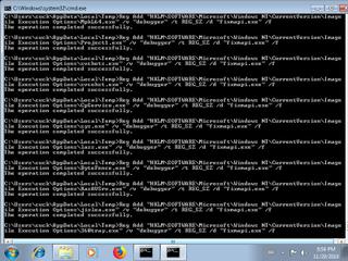 Screenshot from the sandbox