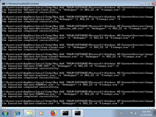 Screenshot from the sandbox