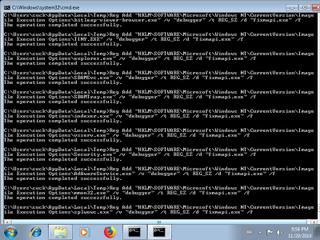 Screenshot from the sandbox