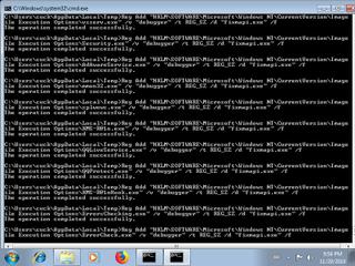 Screenshot from the sandbox