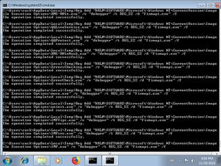 Screenshot from the sandbox