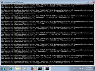 Screenshot from the sandbox