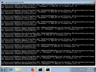 Screenshot from the sandbox