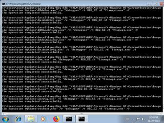Screenshot from the sandbox