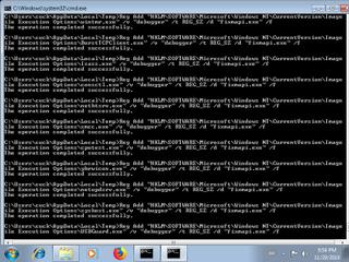 Screenshot from the sandbox