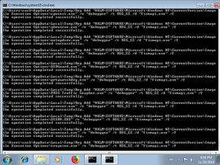 Screenshot from the sandbox