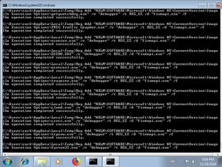 Screenshot from the sandbox
