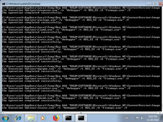 Screenshot from the sandbox