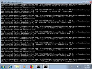 Screenshot from the sandbox