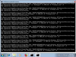 Screenshot from the sandbox