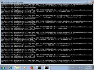 Screenshot from the sandbox