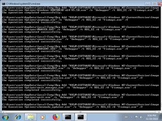 Screenshot from the sandbox
