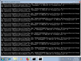 Screenshot from the sandbox