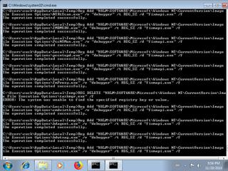Screenshot from the sandbox