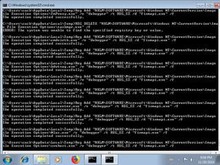 Screenshot from the sandbox