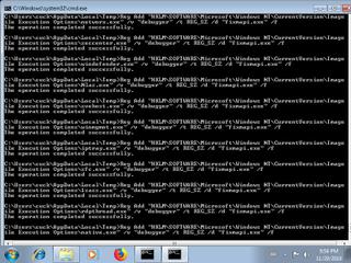 Screenshot from the sandbox