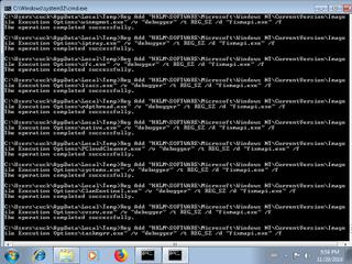 Screenshot from the sandbox