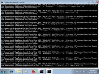 Screenshot from the sandbox