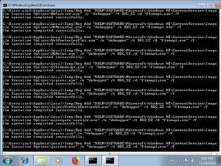 Screenshot from the sandbox
