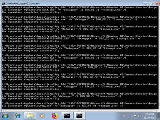 Screenshot from the sandbox