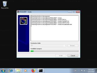 Screenshot from the sandbox