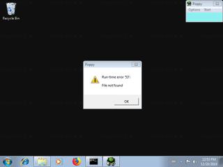 Screenshot from the sandbox
