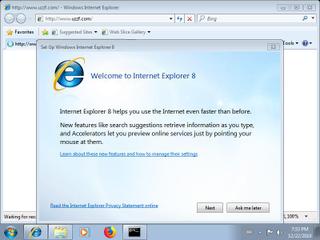 Screenshot from the sandbox