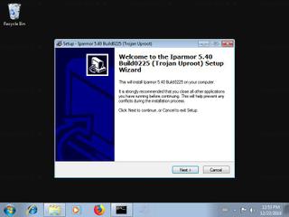 Screenshot from the sandbox
