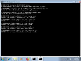 Screenshot from the sandbox