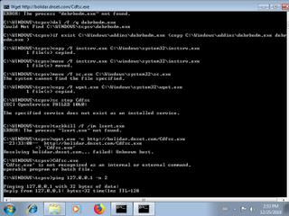 Screenshot from the sandbox