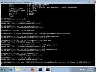 Screenshot from the sandbox