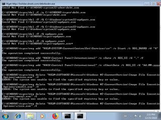 Screenshot from the sandbox