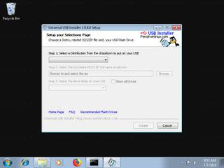 Screenshot from the sandbox