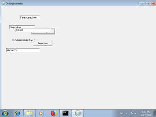 Screenshot from the sandbox