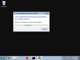 Screenshot from the sandbox