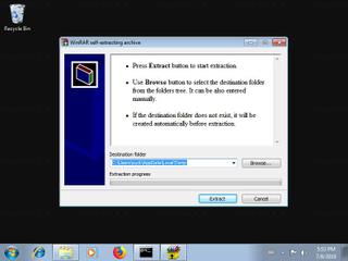 Screenshot from the sandbox